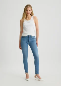 Liu Jo Jean skinny bottom up avec strass|Femme Jeans Skinny