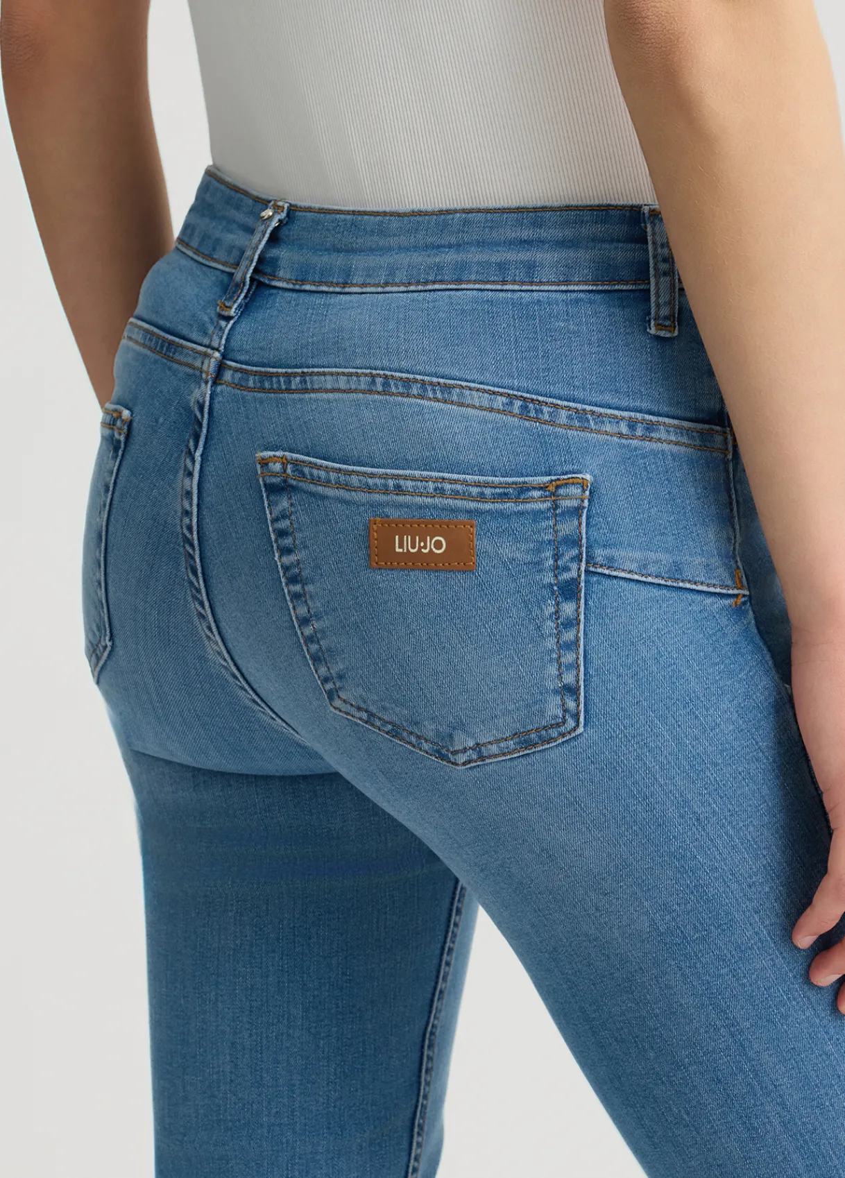 Liu Jo Jean skinny cropped|Femme Jeans Skinny