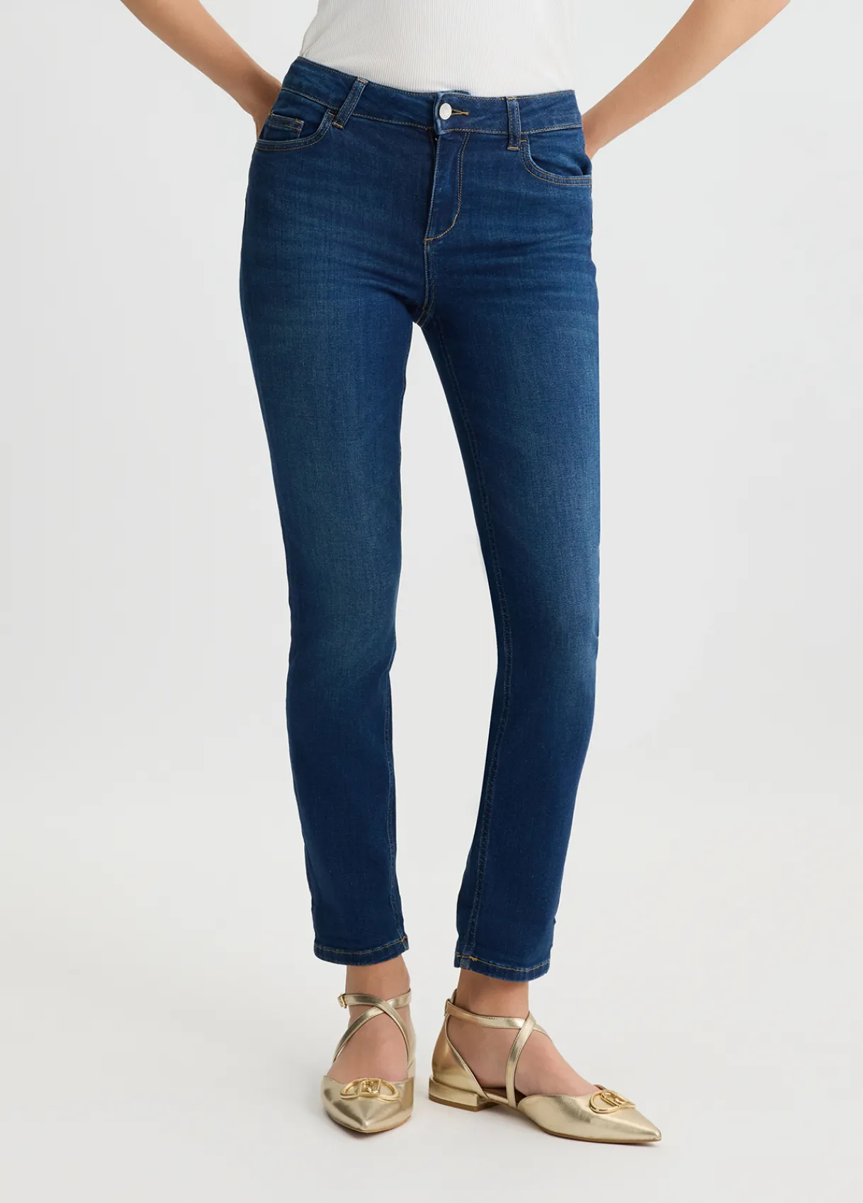 Liu Jo Jean skinny cropped|Femme Jeans Skinny