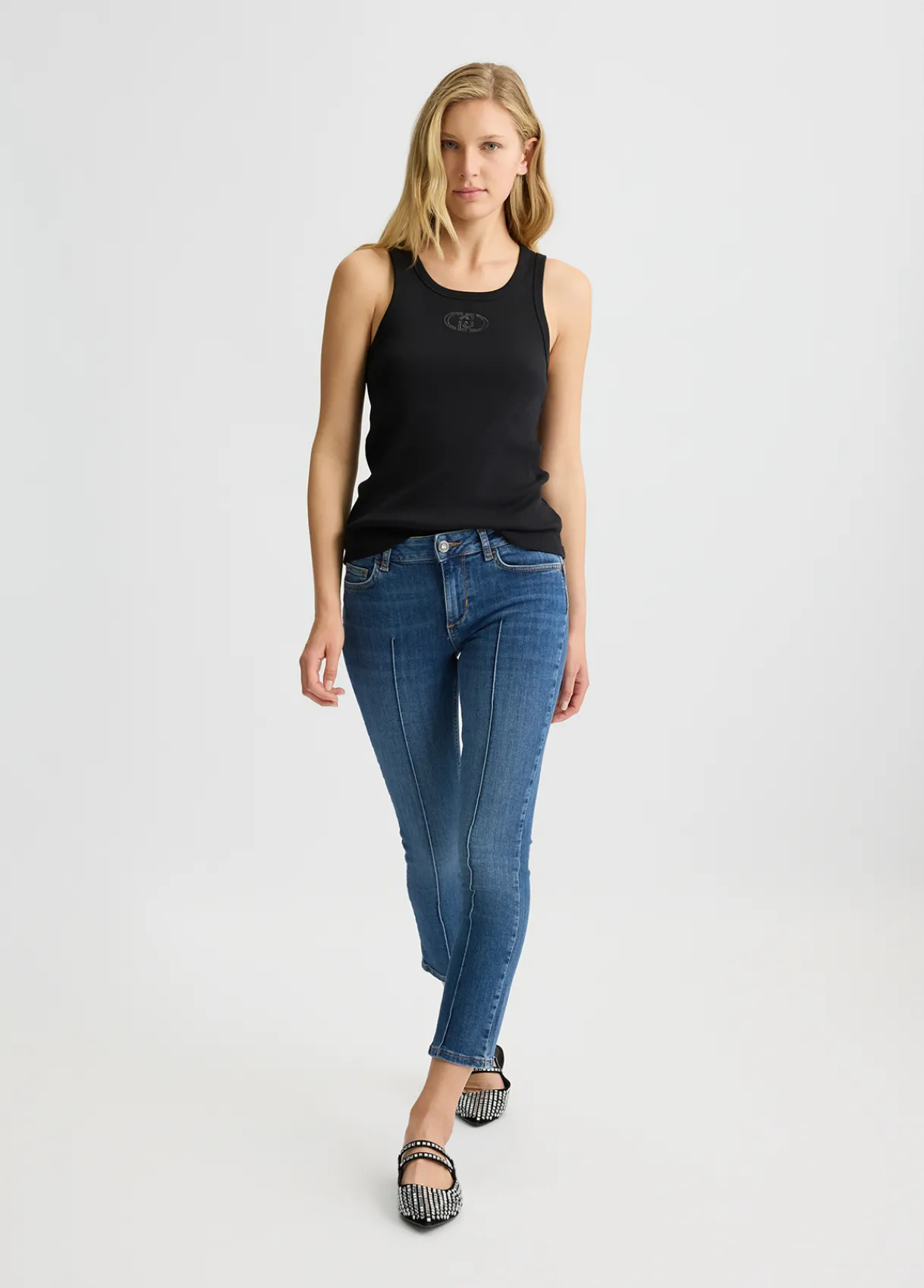 Liu Jo Jean skinny taille basse|Femme Jeans Skinny