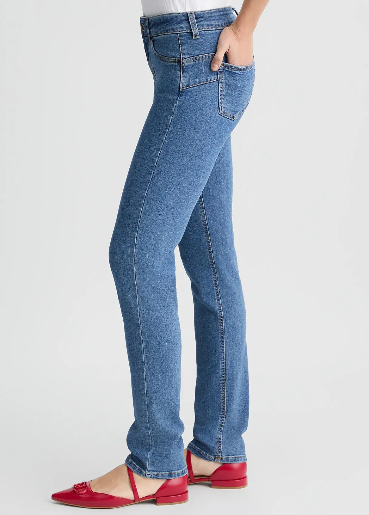Liu Jo Jean slim avec strass|Femme Jeans Skinny