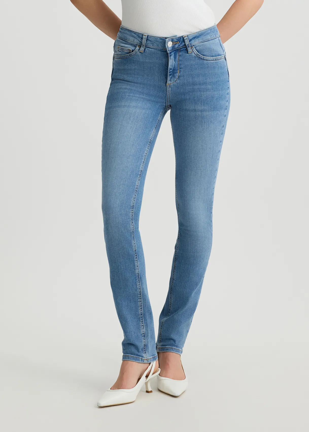 Liu Jo Jean slim avec strass|Femme Jeans Skinny