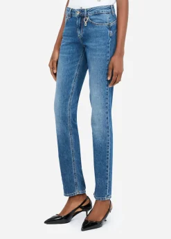 Liu Jo Jean slim bottom up|Femme Jeans Skinny