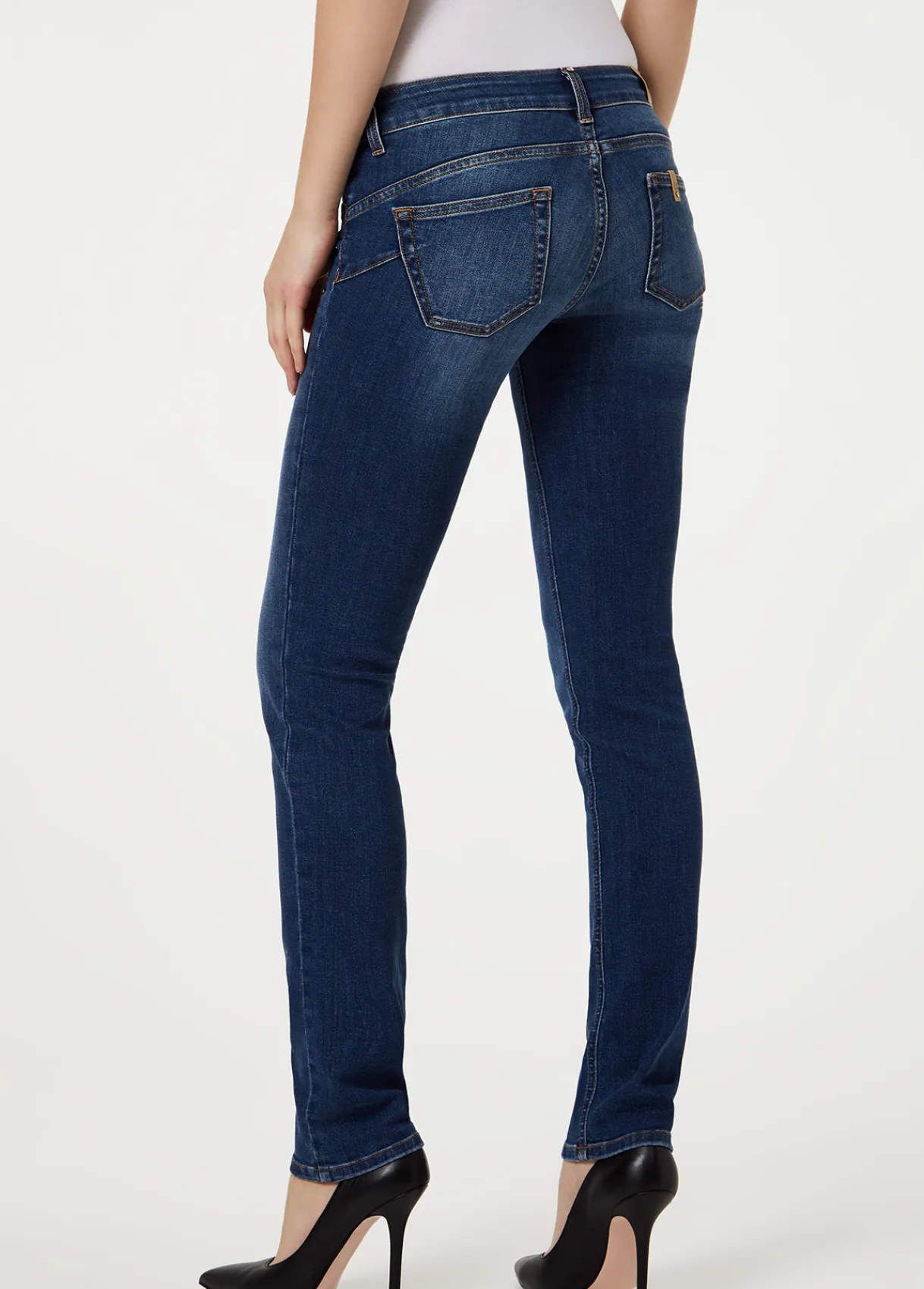 Liu Jo Jean slim Bottom-Up|Femme Jeans Slim