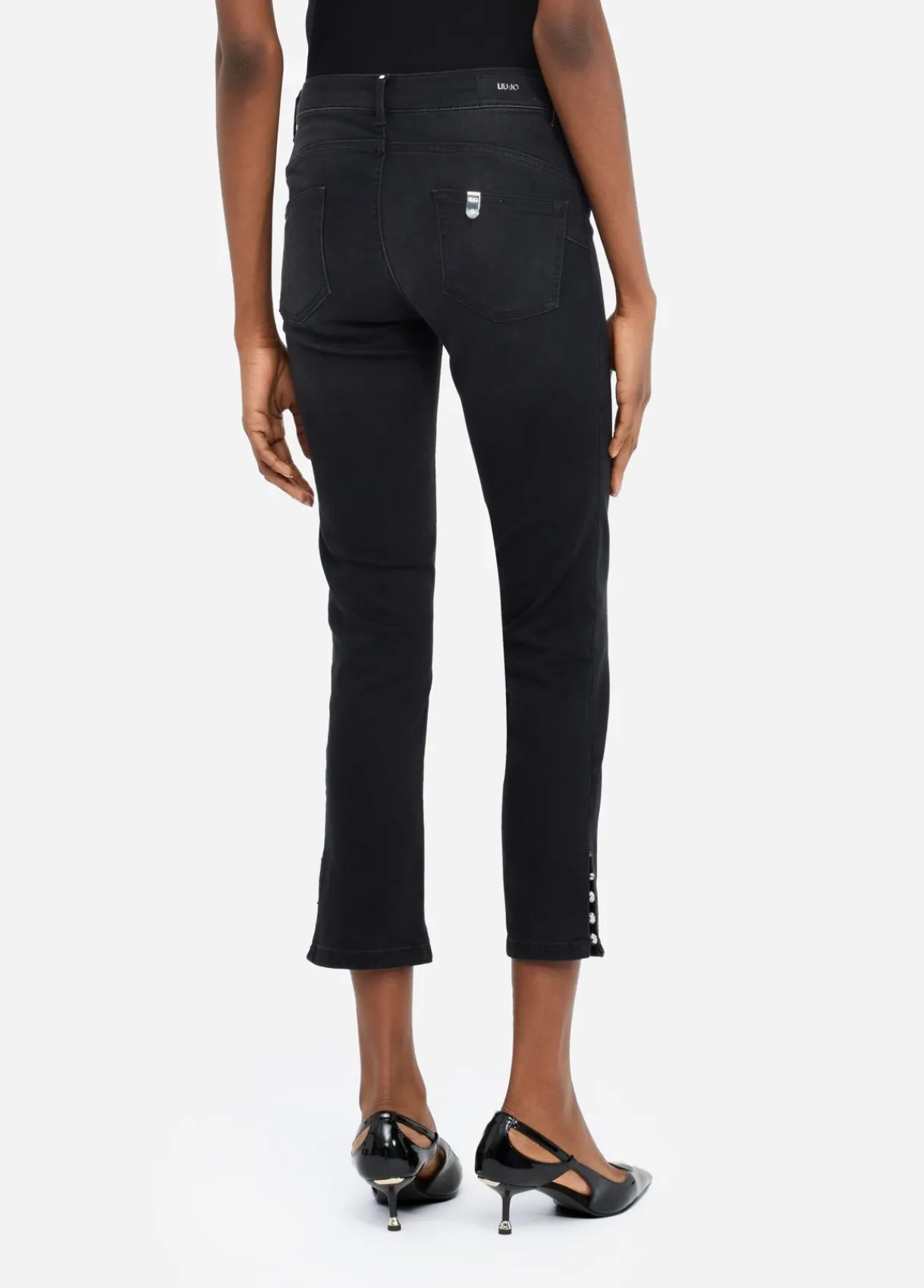 Liu Jo Jean slim cropped|Femme Jeans Slim