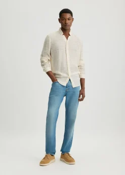 Liu Jo Jean slim en coton effet usé|Homme Jeans