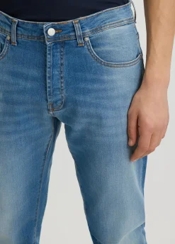 Liu Jo Jean slim en coton effet usé|Homme Jeans