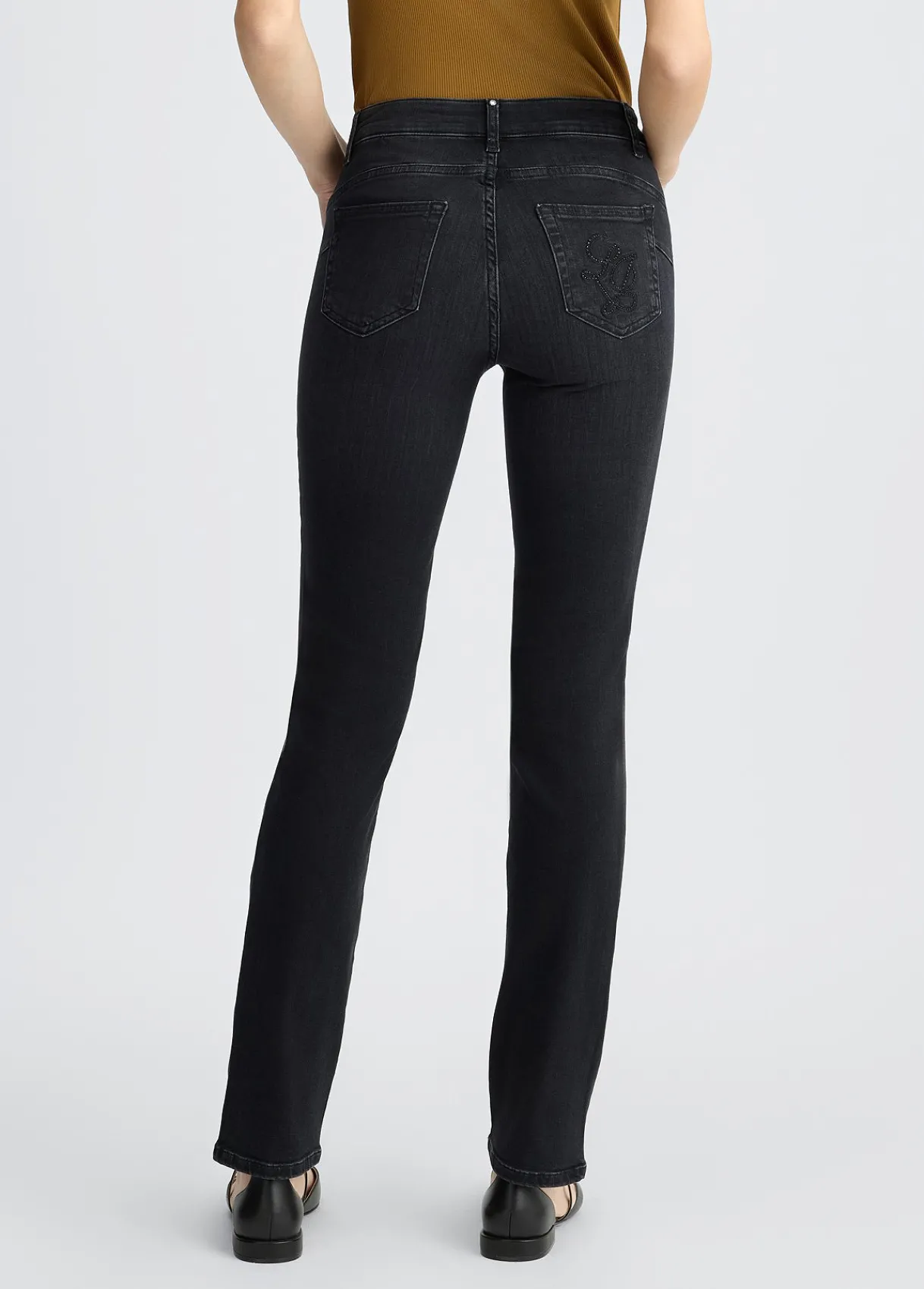 Liu Jo Jean slim fit avec strass|Femme Jeans Slim