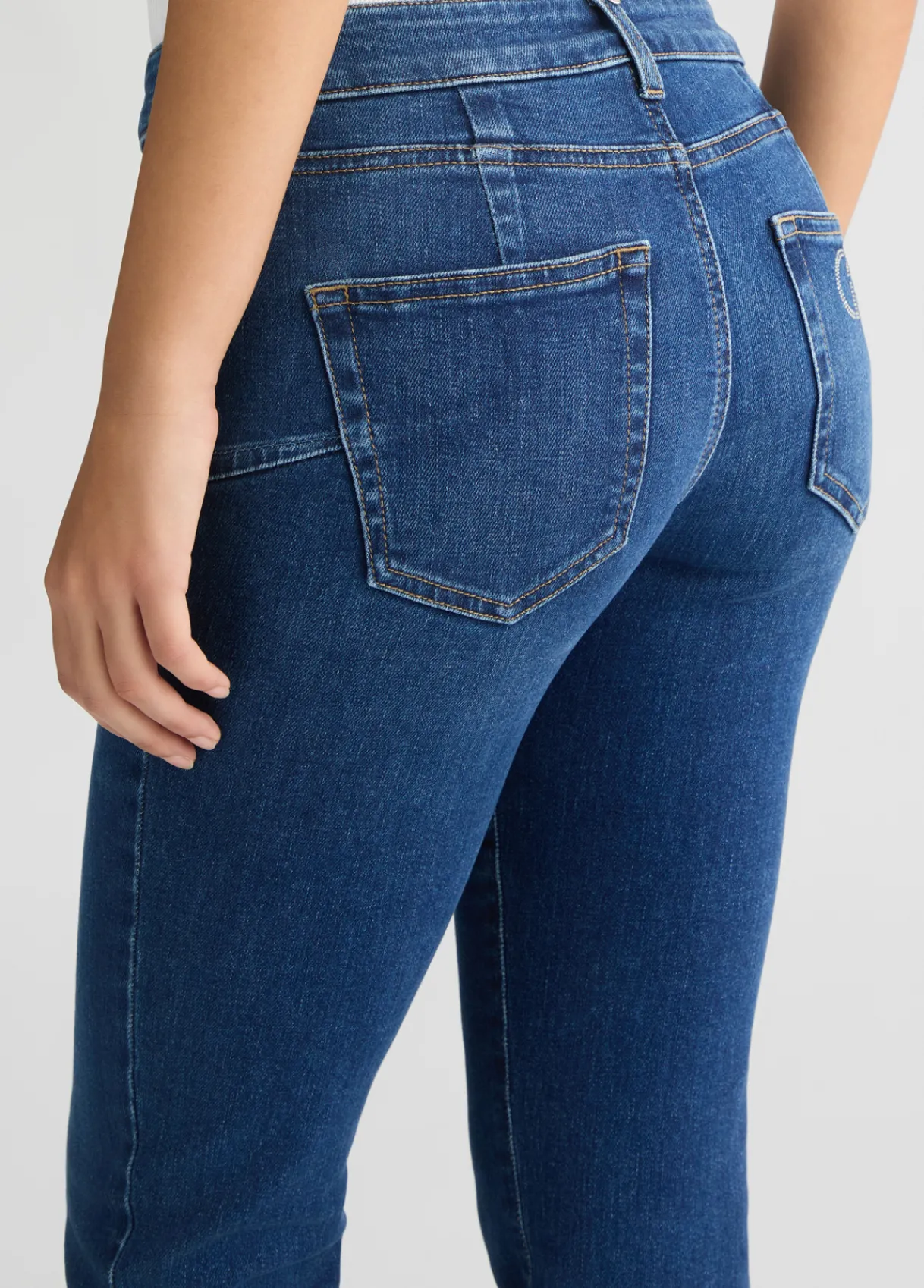 Liu Jo Jean slim foncé avec strass|Femme Jeans Skinny