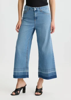 Liu Jo Jean super évasé ceinturé|Femme Jeans Patte D'Eph