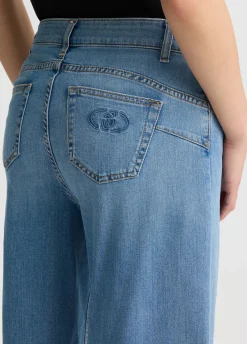 Liu Jo Jean super évasé ceinturé|Femme Jeans Patte D'Eph