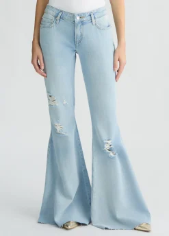 Liu Jo Jean évasé à taille basse|Femme Jeans Patte D'Eph