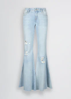 Liu Jo Jean évasé à taille basse|Femme Jeans Patte D'Eph