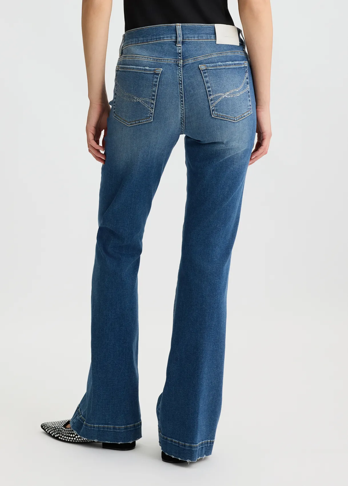 Liu Jo Jean évasé à taille haute|Femme Jeans Bootcut