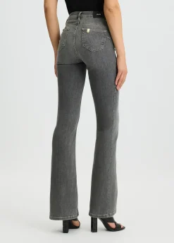 Liu Jo Jean évasé à taille haute|Femme Jeans Patte D'Eph