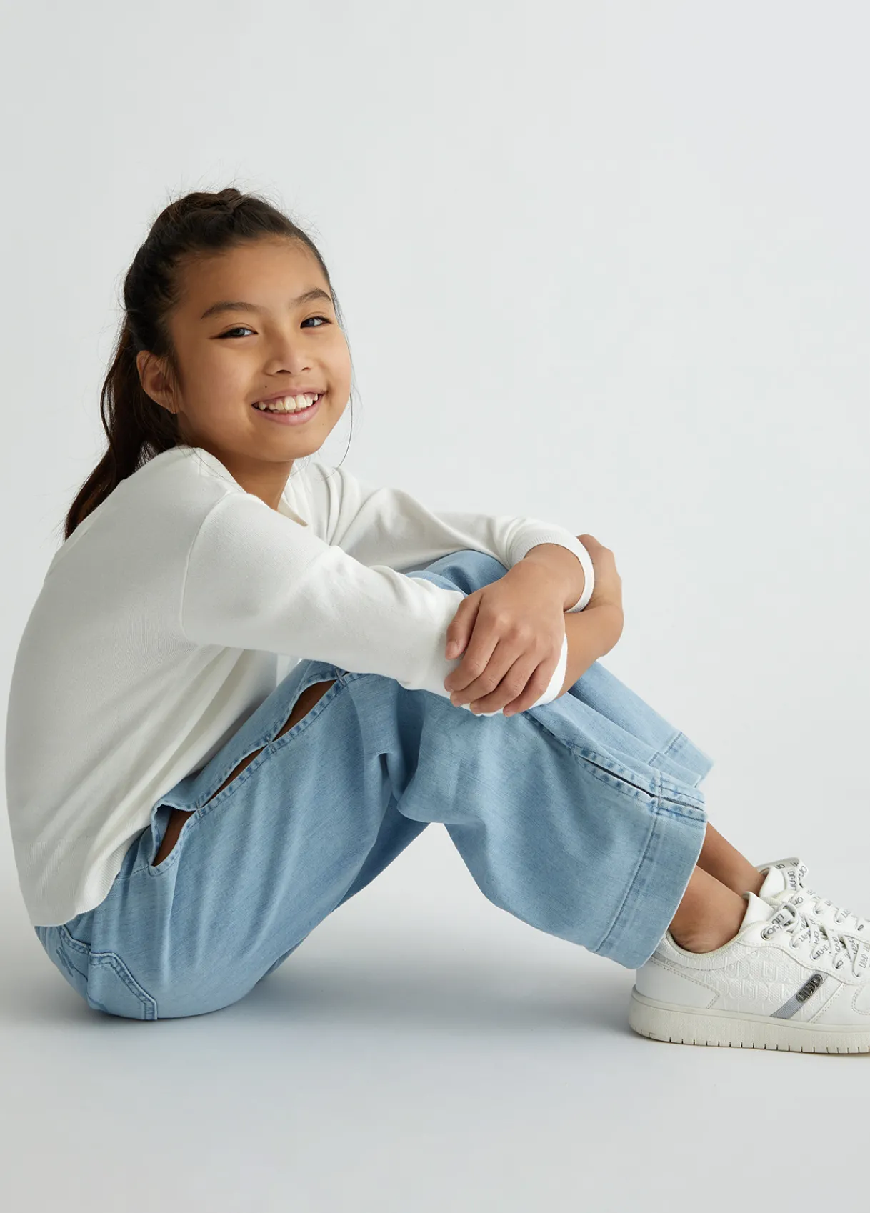 Liu Jo Jean évasé à taille haute|Enfant Pantalons & Jupes