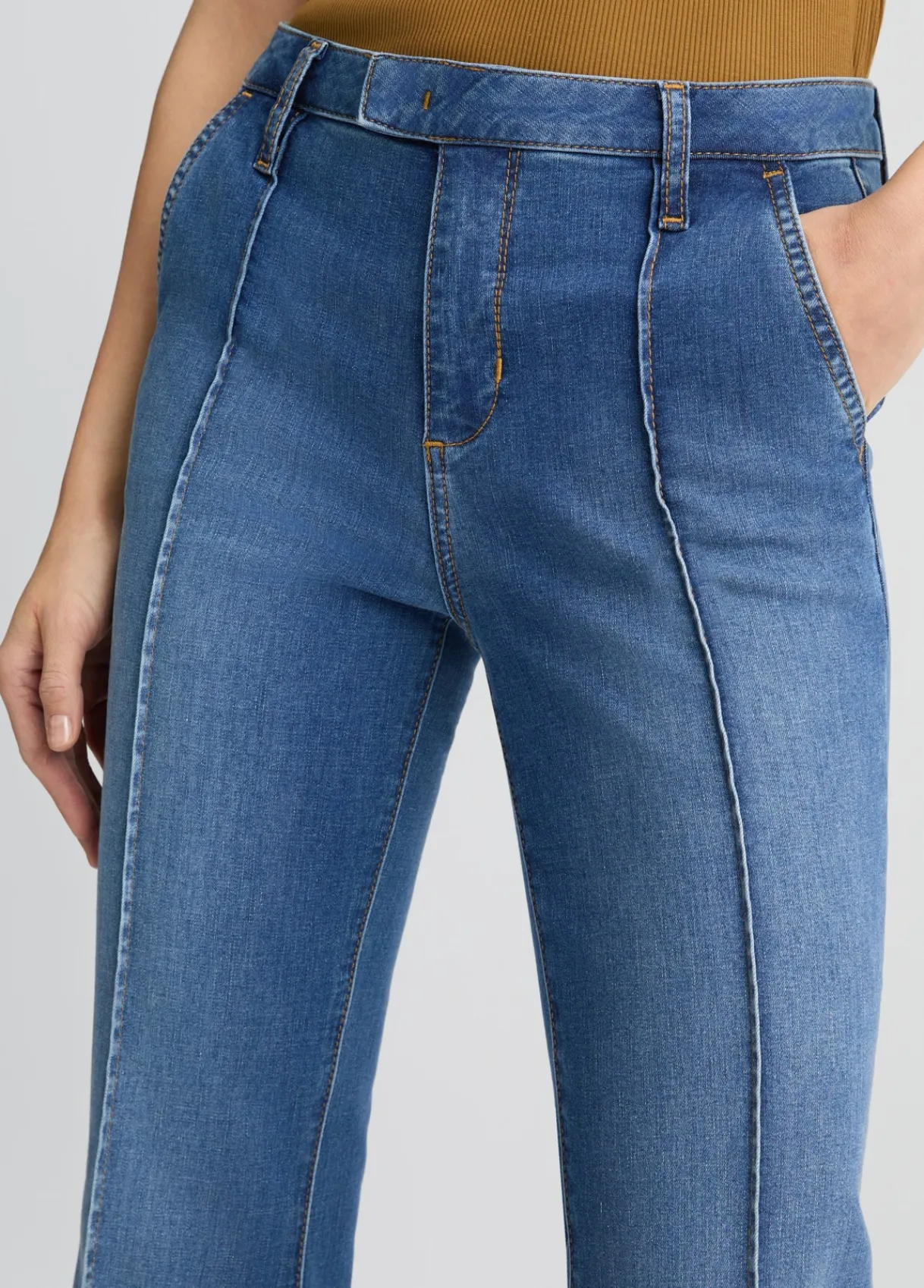 Liu Jo Jean évasé à taille haute|Femme Jeans Patte D'Eph