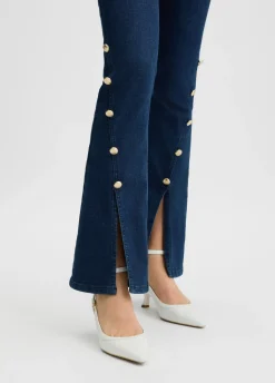 Liu Jo Jean évasé avec boutons|Femme Jeans Bootcut