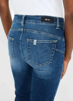 Liu Jo Jean évasé avec boutons bijoux|Femme Jeans Skinny