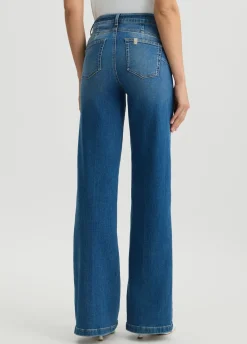 Liu Jo Jean évasé avec ceinture|Femme Jeans Patte D'Eph