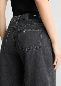Liu Jo Jean évasé avec ourlet plissé|Femme Jeans Droit
