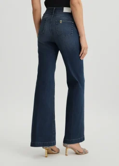 Liu Jo Jean évasé bottom up|Femme Jeans Patte D'Eph