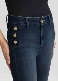 Liu Jo Jean évasé bottom up|Femme Jeans Patte D'Eph