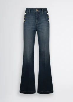 Liu Jo Jean évasé bottom up|Femme Jeans Patte D'Eph