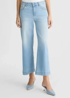 Liu Jo Jean évasé court|Femme Jeans Patte D'Eph