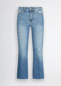 Liu Jo Jean évasé court|Femme Jeans Slim