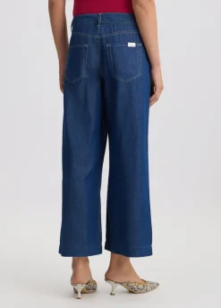 Liu Jo Jean évasé court|Femme Jeans Patte D'Eph