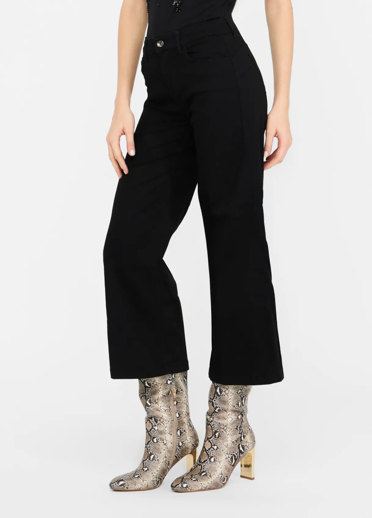 Liu Jo Jean évasé cropped Better|Femme Jeans Skinny