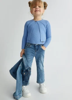 Liu Jo Jean évasé en coton|Enfant Pantalons & Jupes