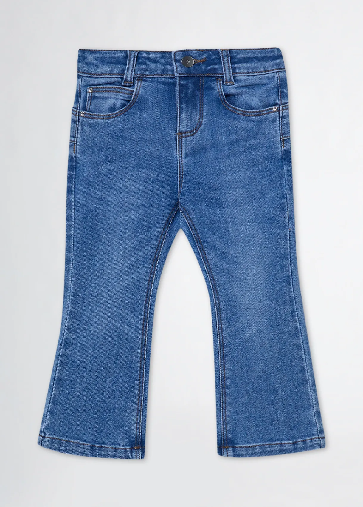 Liu Jo Jean évasé en coton|Enfant Pantalons & Jupes