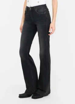 Liu Jo Jean évasé Better|Femme Jeans Bootcut|Jeans Patte D'Eph
