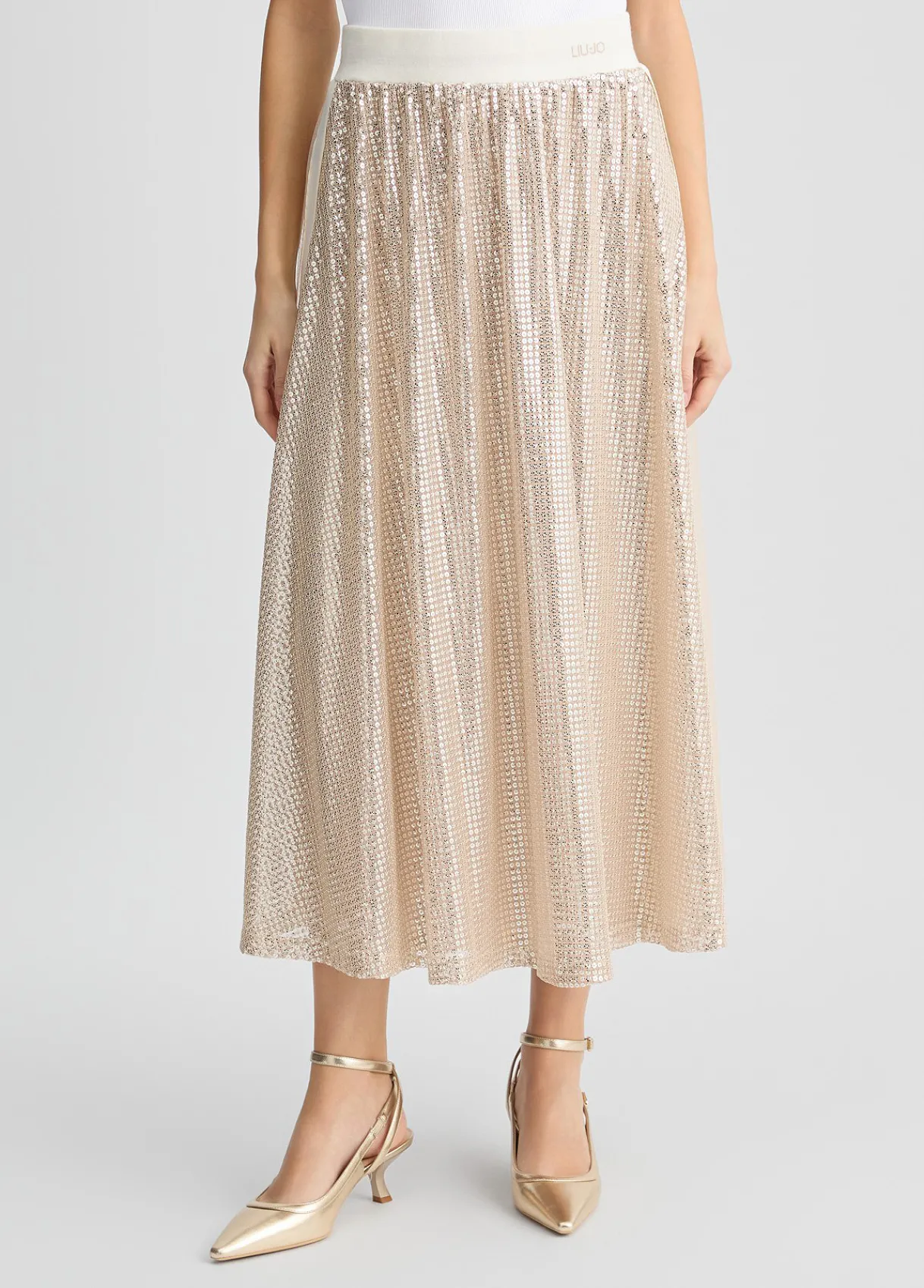 Liu Jo Jupe avec paillettes|Femme Jupes