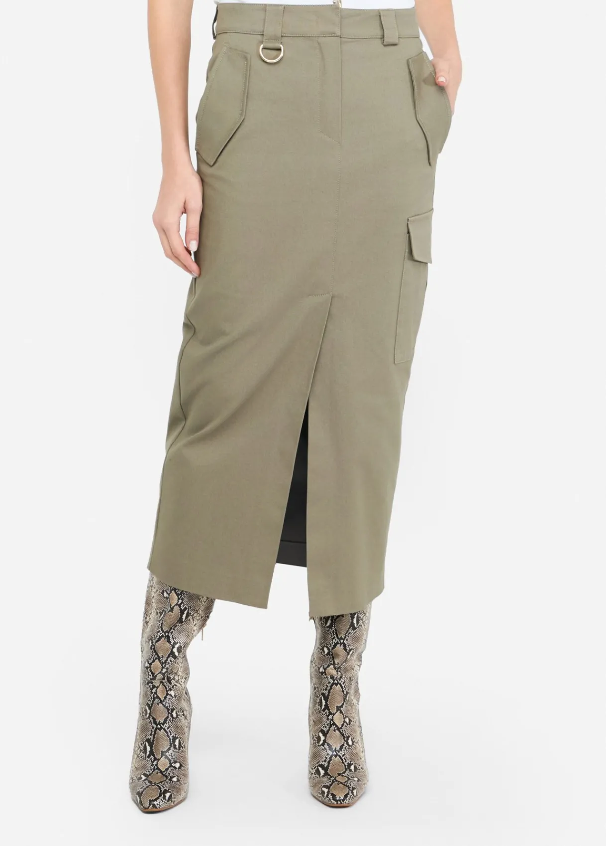 Liu Jo Jupe cargo en coton|Femme Jupes