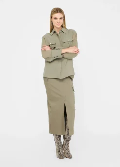 Liu Jo Jupe cargo en coton|Femme Jupes