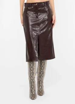Liu Jo Jupe cinq poches glossy|Femme Jupes