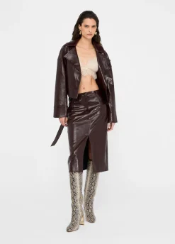 Liu Jo Jupe cinq poches glossy|Femme Jupes