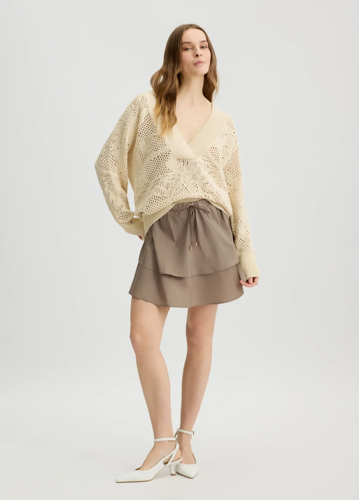 Liu Jo Jupe courte en taffetas|Femme Jupes