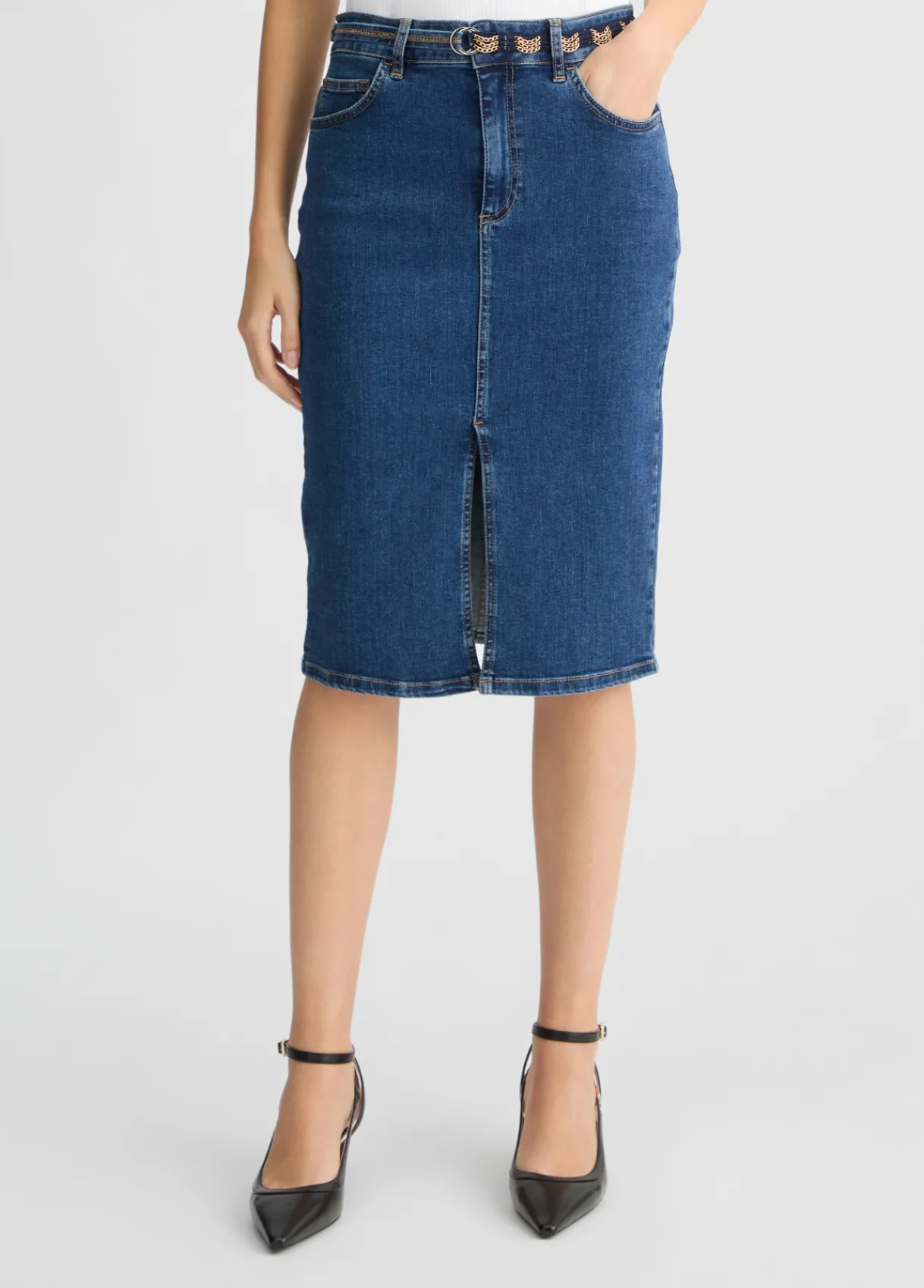 Liu Jo Jupe en toile denim|Femme Jupes