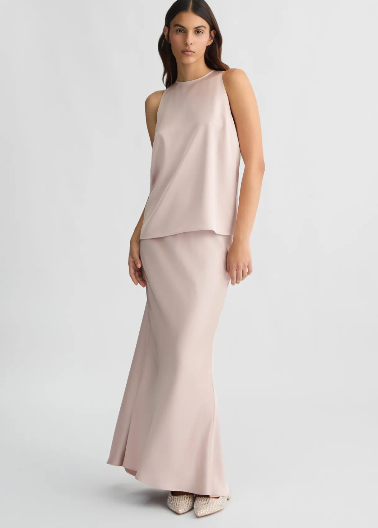 Liu Jo Jupe longue en satin|Femme Jupes|Cérémonie
