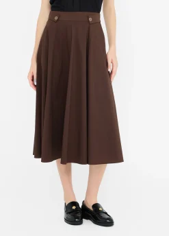 Liu Jo Jupe longue in popeline|Femme Jupes