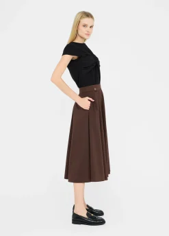 Liu Jo Jupe longue in popeline|Femme Jupes