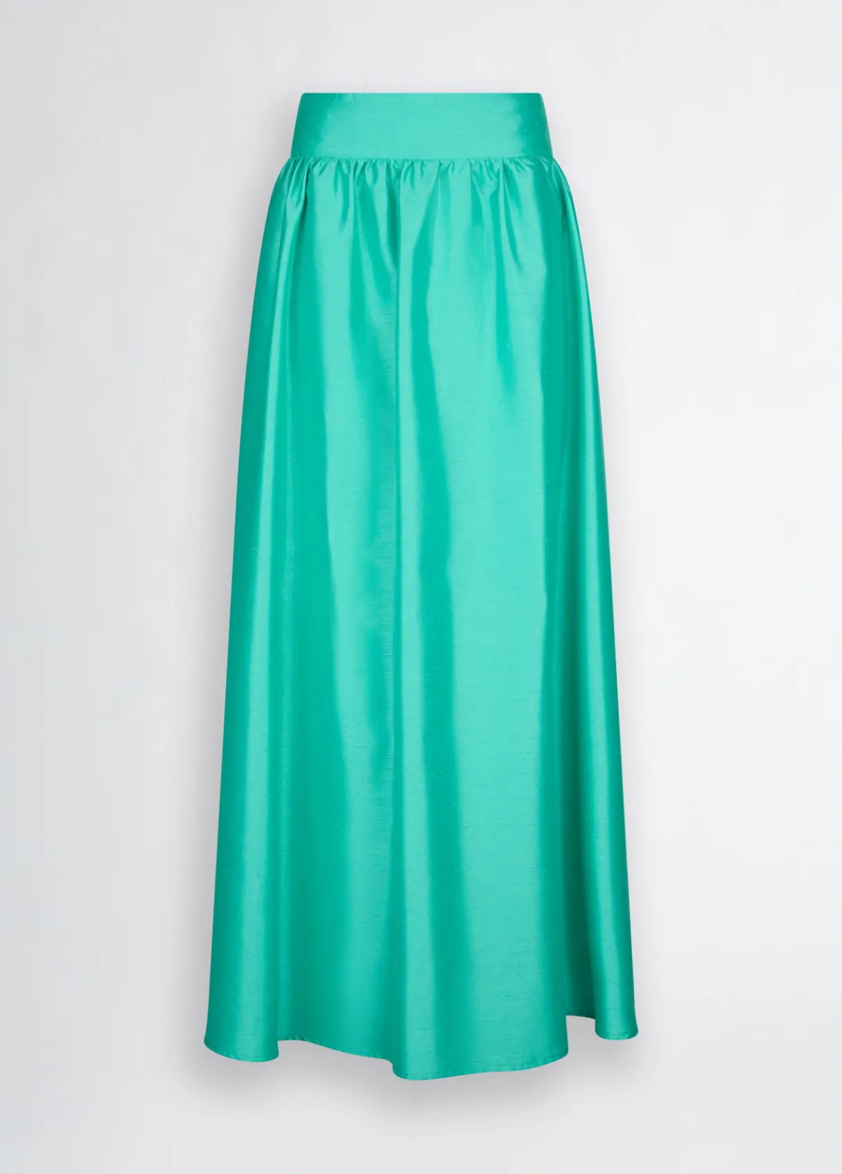 Liu Jo Jupe longue verte en shantung|Femme Jupes|Cérémonie