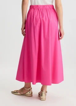 Liu Jo Jupe midi en popeline|Femme Jupes