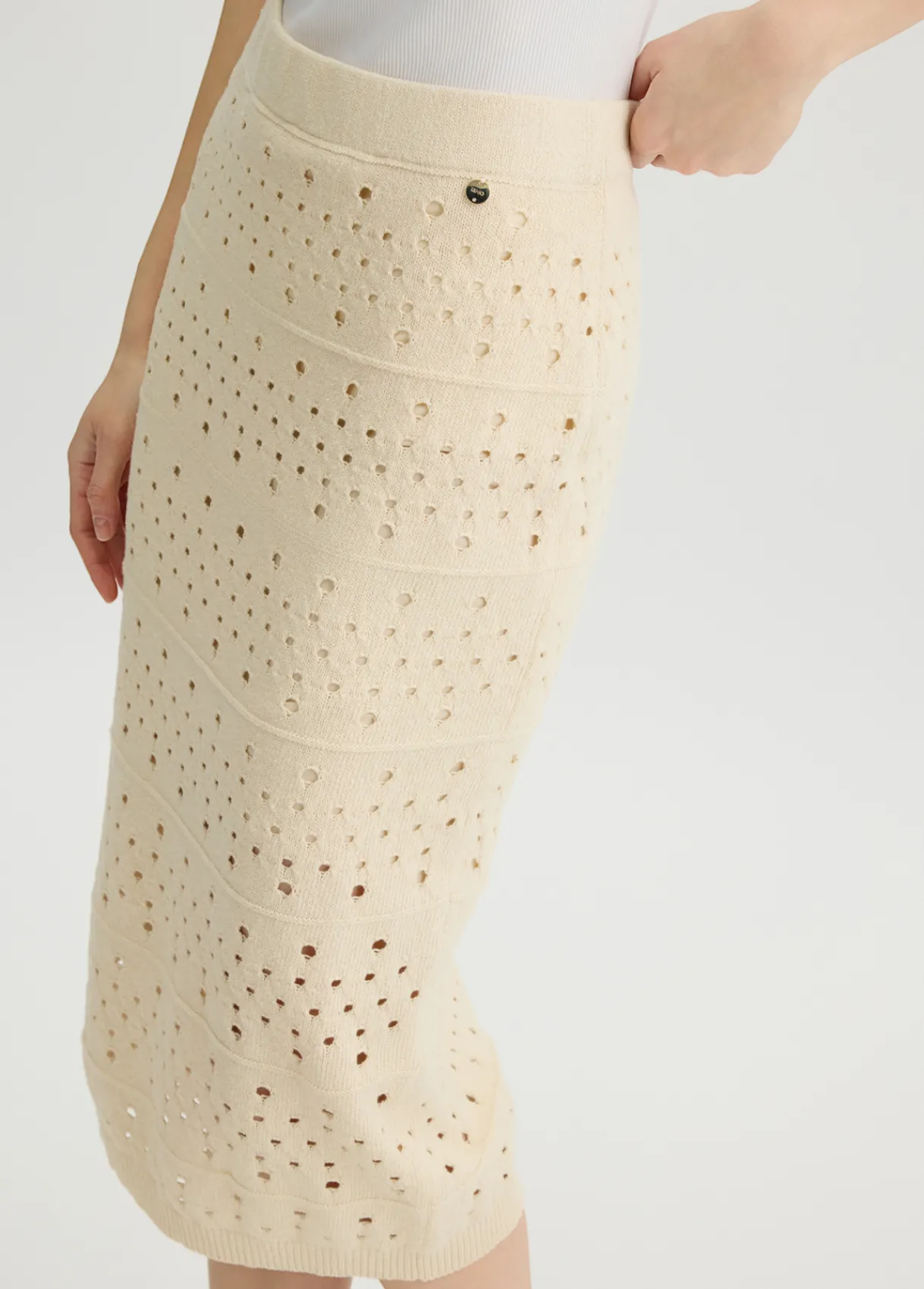 Liu Jo Jupe mi-longue en maille|Femme Jupes