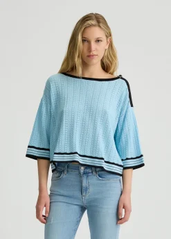 Liu Jo Maille en coton et cachemire|Femme Mailles
