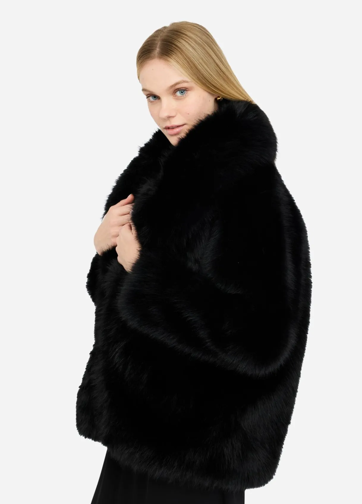 Liu Jo Manteau en imitation fourrure|Femme Manteaux
